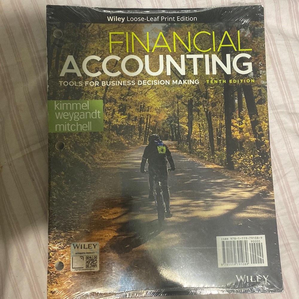 Print Edition FINANCIAL ACCOUNTING FOR BUSINESS DECISION MAKING TENTH EDITION